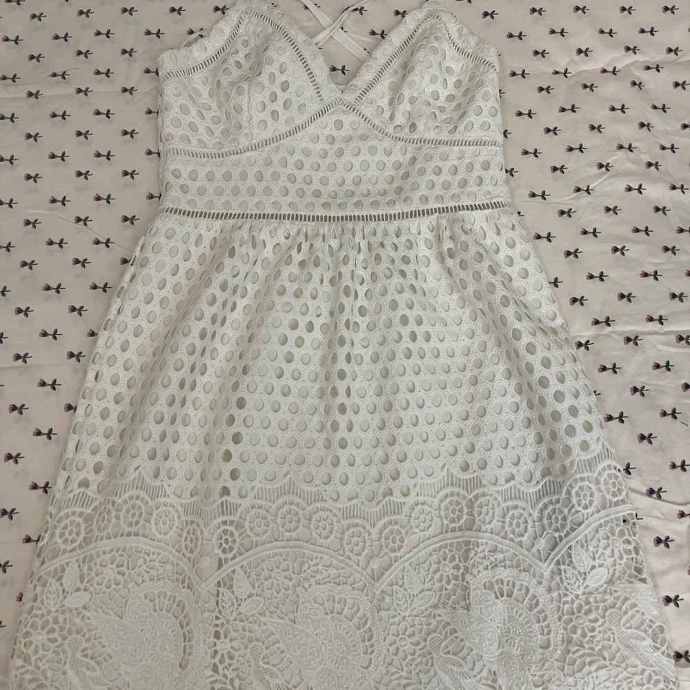 Abercrombie & Fitch eyelet lace dress